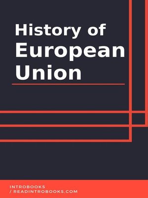 cover image of History of European Union